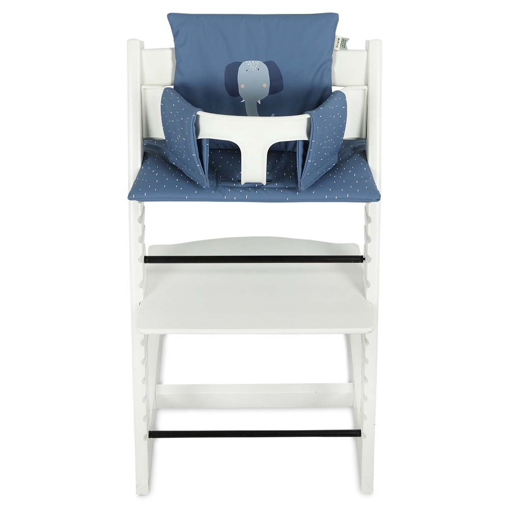 Waterproof high chair cushion - Mrs. Elephant